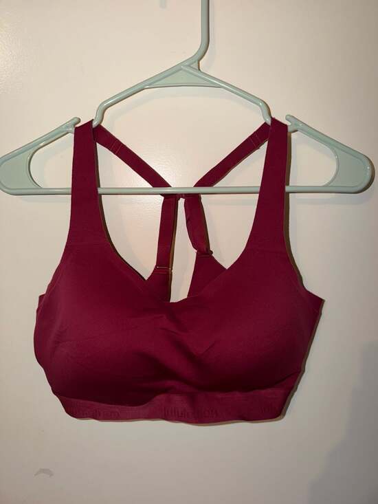Lululemon Other - Lululemon Fine Form Sports Bra Burgundy Size 36D